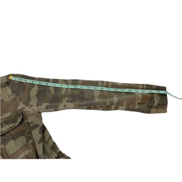 Hippie Laundry Vanilla Star Women’s Khaki Green Camo Anorak Jacket, Size Small - Picture 9 of 13